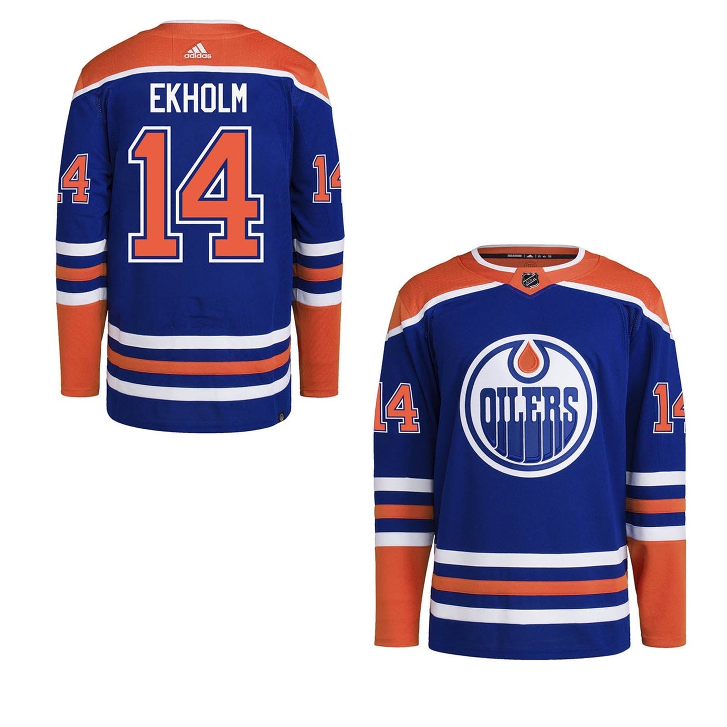 Hockey Mattias Ekholm Edmonton Oilers 14 Jersey