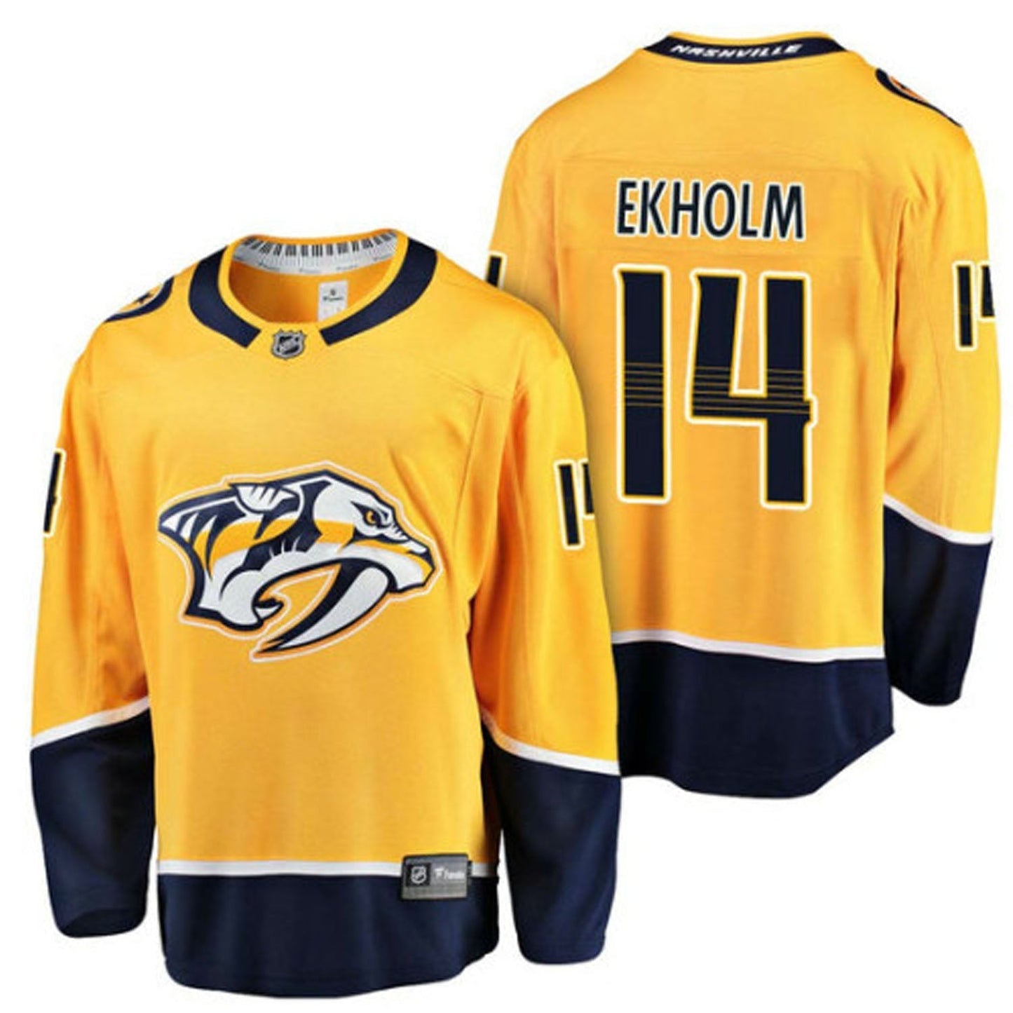 Hockey Mattias Ekholm Nashville Predators 14 Jersey
