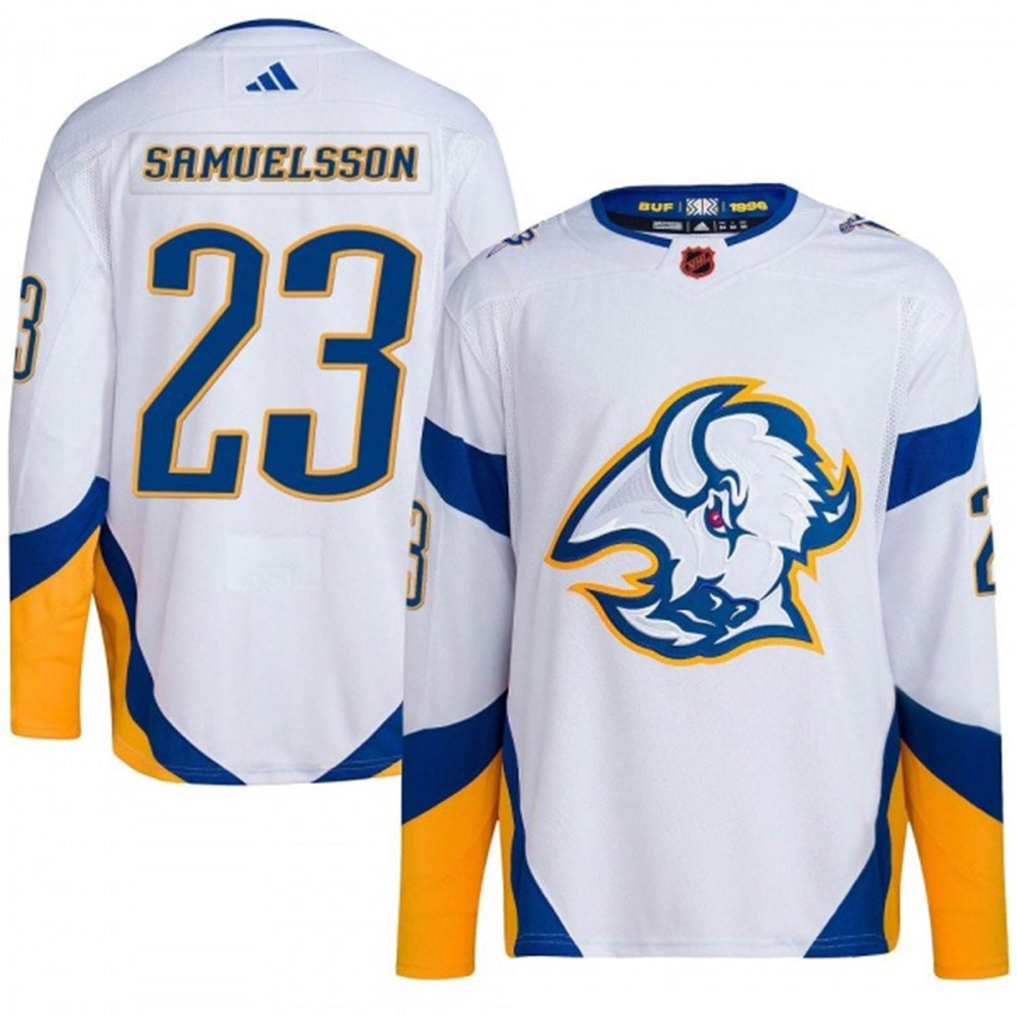 Hockey Mattias Samuelsson Buffalo Sabres 43 Jersey