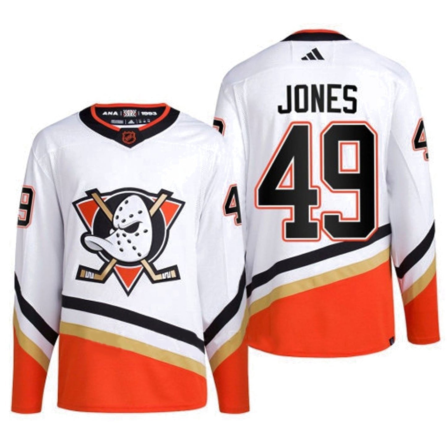 Hockey Max Jones Anaheim Ducks 49 Jersey