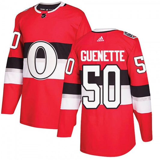 Hockey Maxence Guenette Chicago Blackhawks 50 Jersey