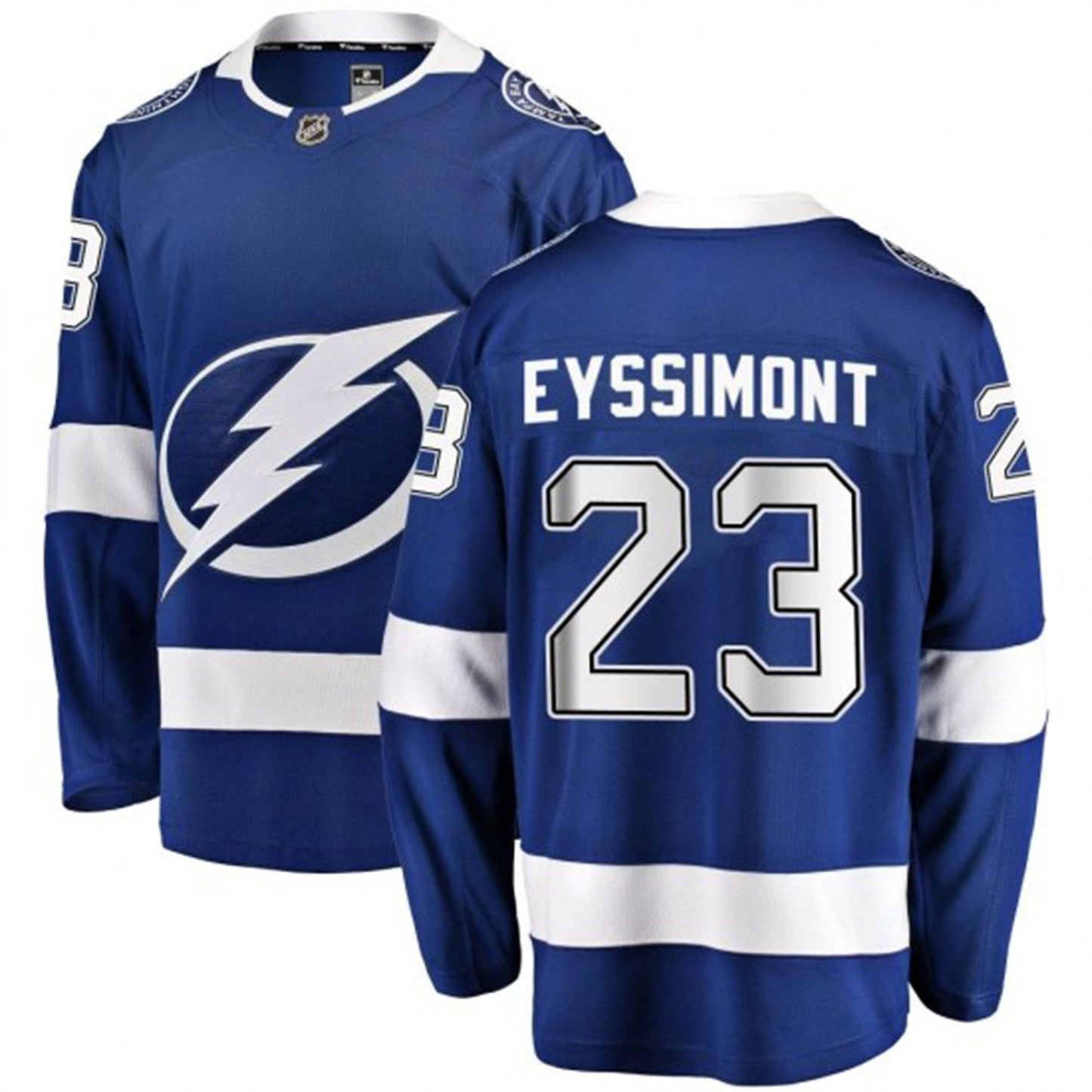 Hockey Michael Eyssimont Tampa Bay Lightning 23 Jersey