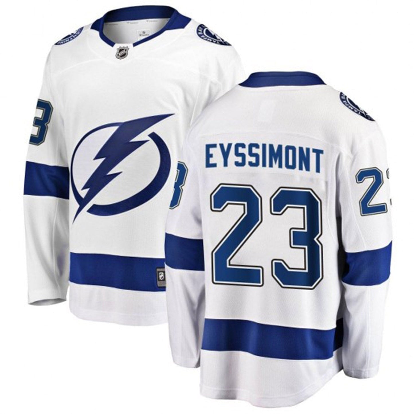 Hockey Michael Eyssimont Tampa Bay Lightning 23 Jersey