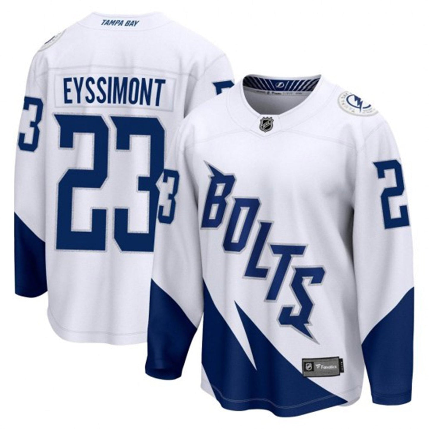 Hockey Michael Eyssimont Tampa Bay Lightning 23 Jersey