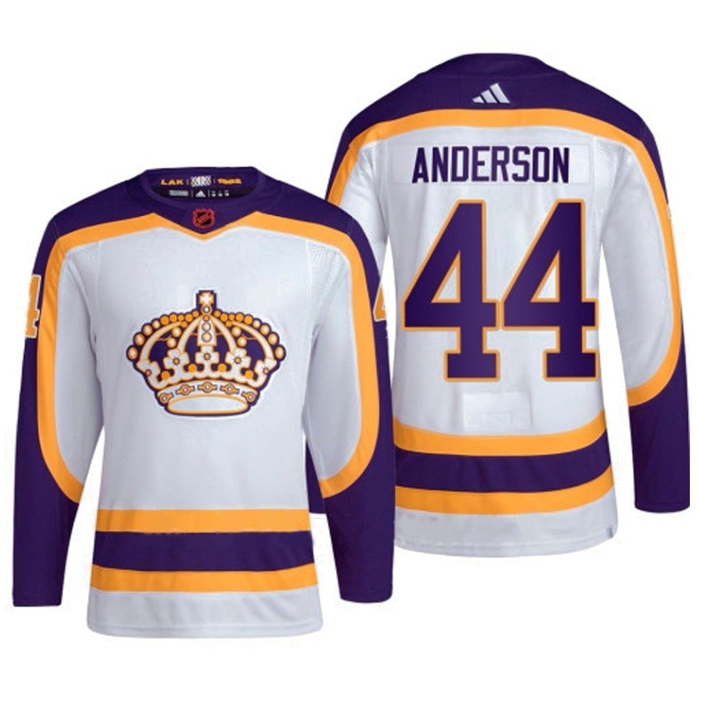 Hockey Mikey Anderson La Kings 44 Jersey