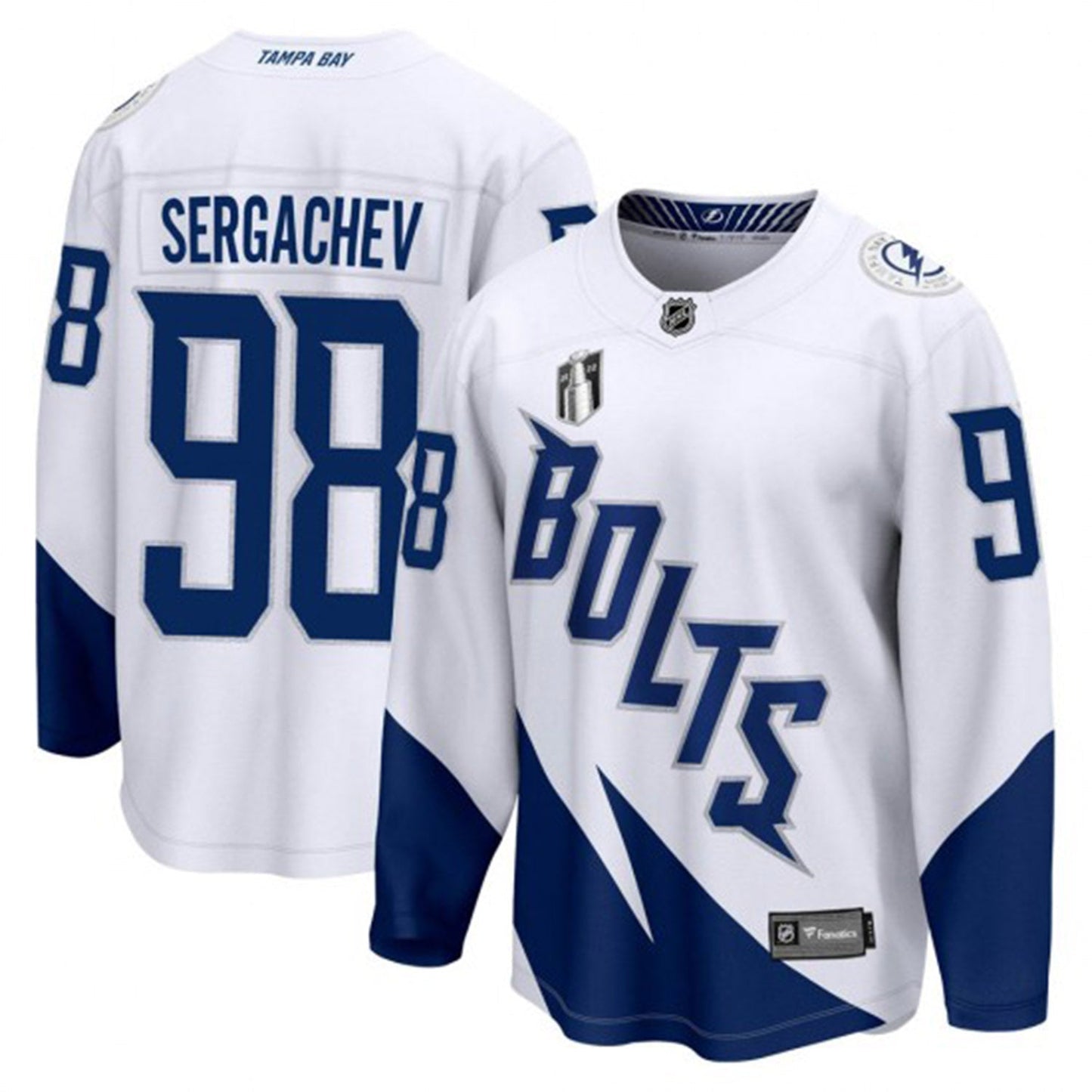 Hockey Mikhail Sergachev Tampa Bay Lightning 98 Jersey
