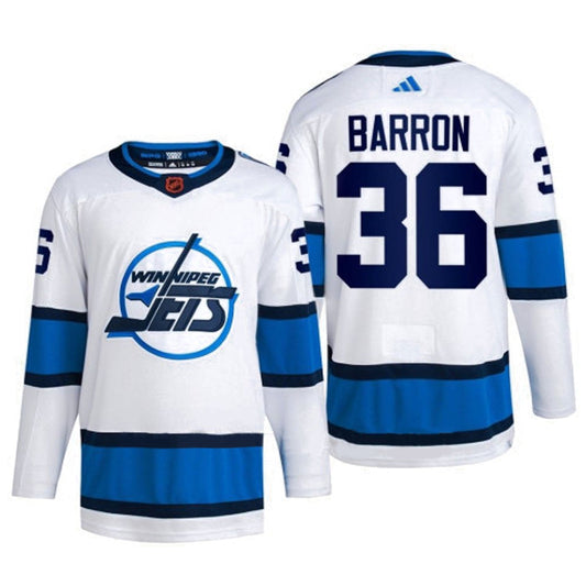 Hockey Morgan Barron Winnipeg Jets 36 Jersey