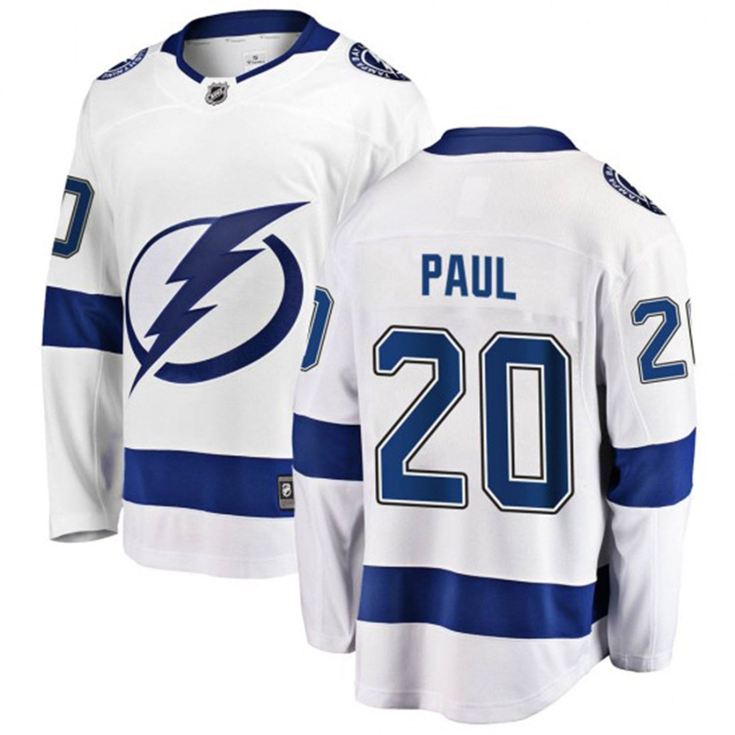 Hockey Nicholas Paul Tampa Bay Lightning 20 Jersey