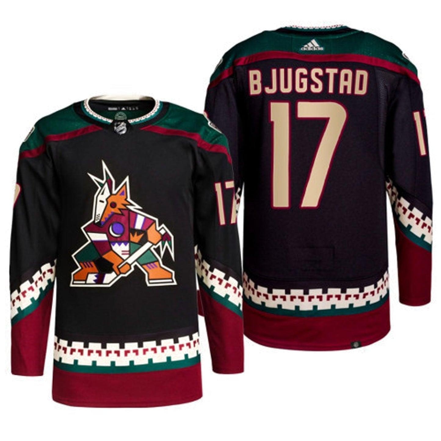 Hockey Nick Bjugstad Arizona Coyotes 17 Jersey