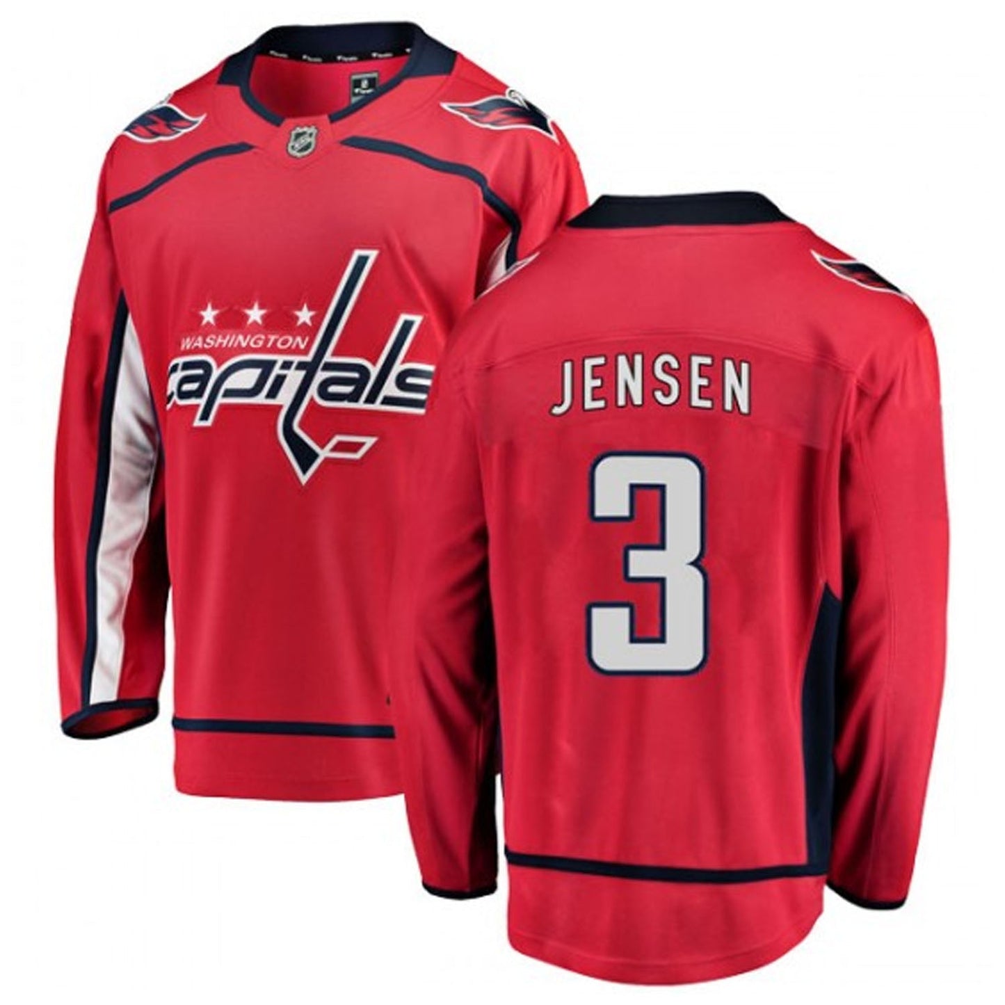Hockey Nick Jensen Washington Capitals 3 Jersey