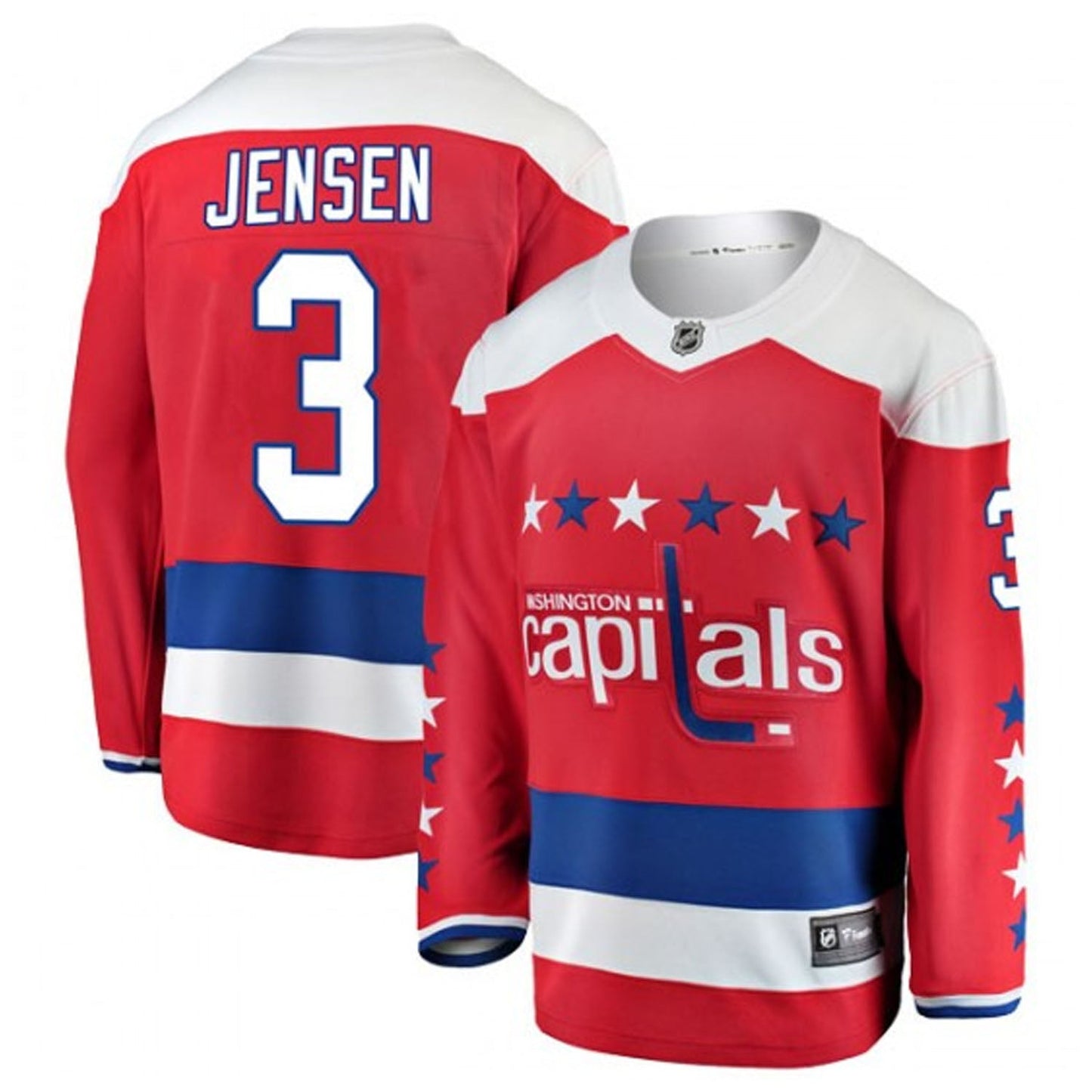 Hockey Nick Jensen Washington Capitals 3 Jersey
