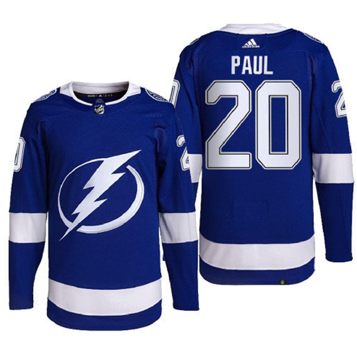 Hockey Nick Paul Tampa Bay Lightning 20 Jersey