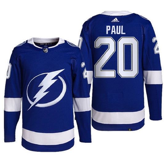 Hockey Nick Paul Tampa Bay Lightning 20 Jersey