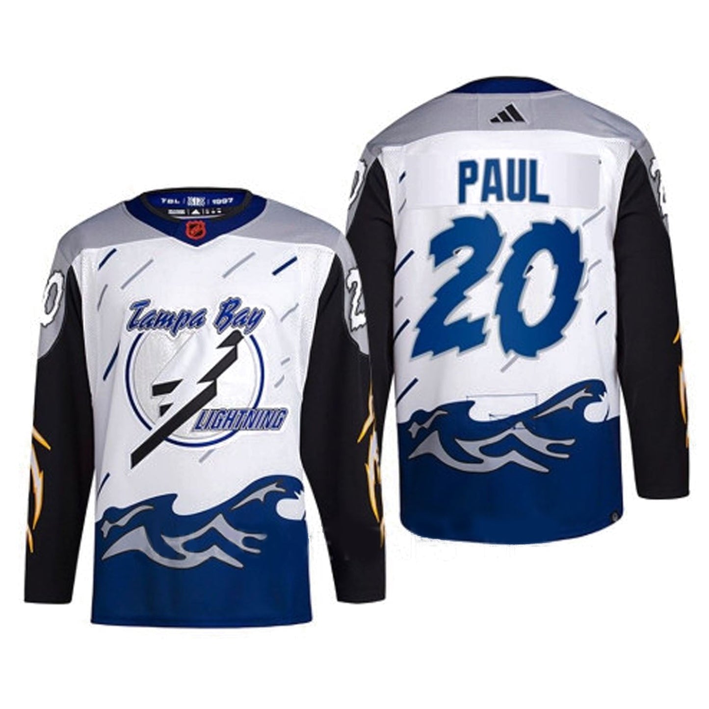Hockey Nick Paul Tampa Bay Lightning 20 Jersey
