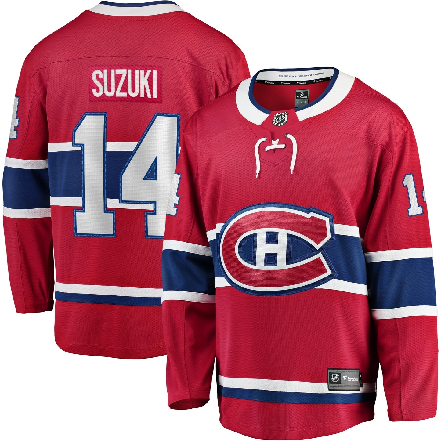 Hockey Nick Suzuki Montreal Canadiens 14 Jersey