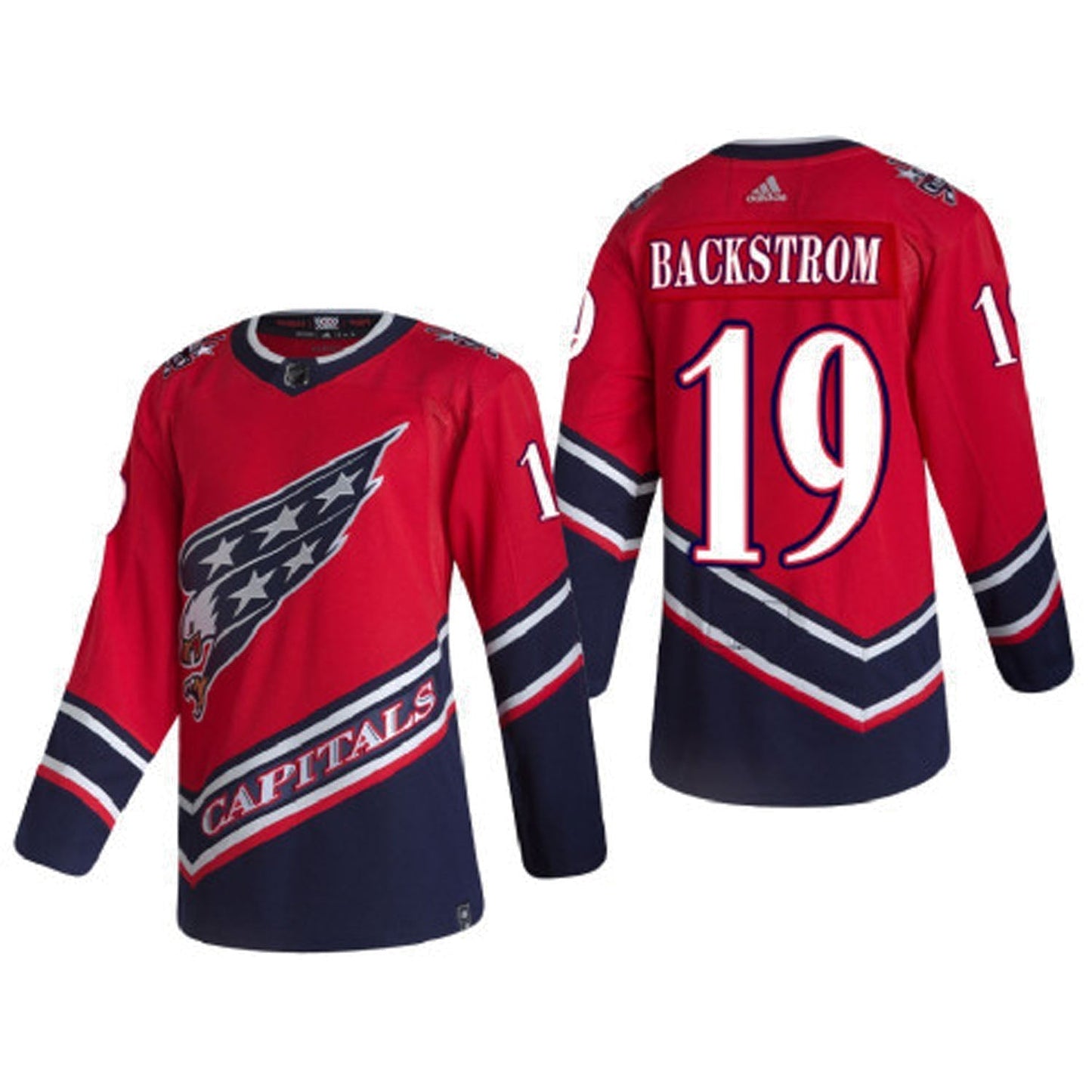Hockey Nicklas Backstrom Washington Capitals 19 Jersey