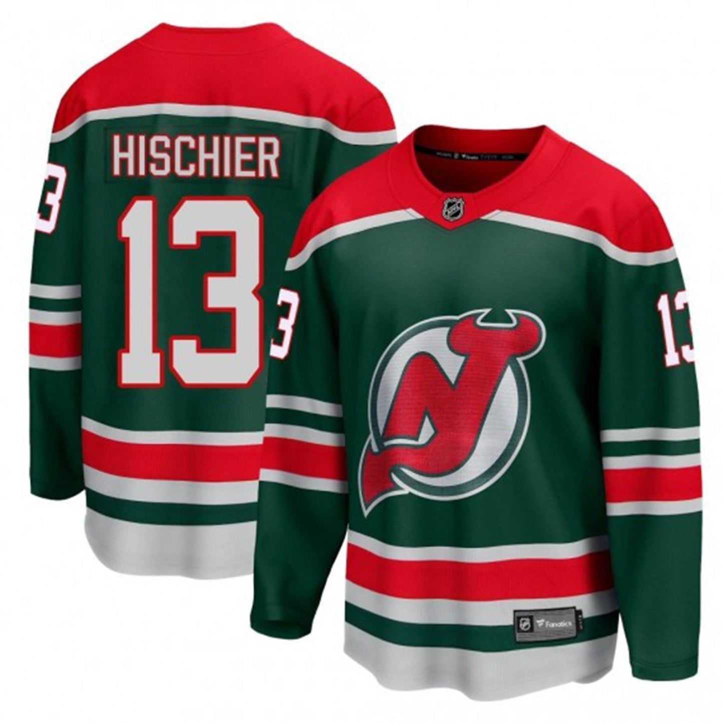 Hockey Nico Hischier New Jeresy Devils 13 Jeresy
