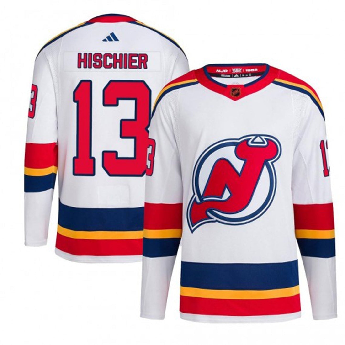 Hockey Nico Hischier New Jeresy Devils 13 Jeresy