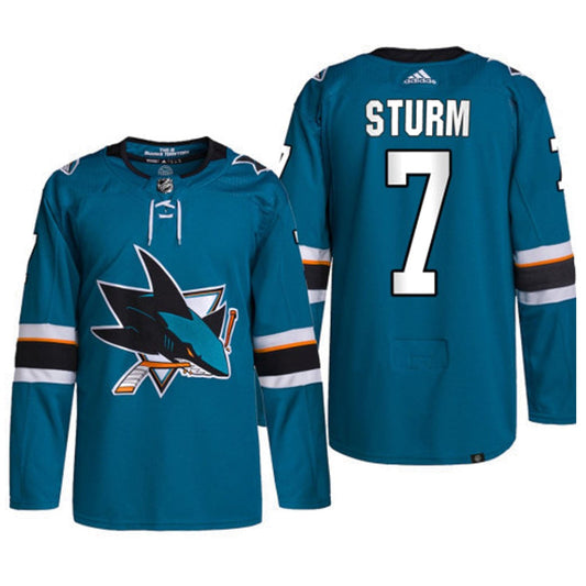 Hockey Nico Sturm San Jose Sharks 7 Jersey