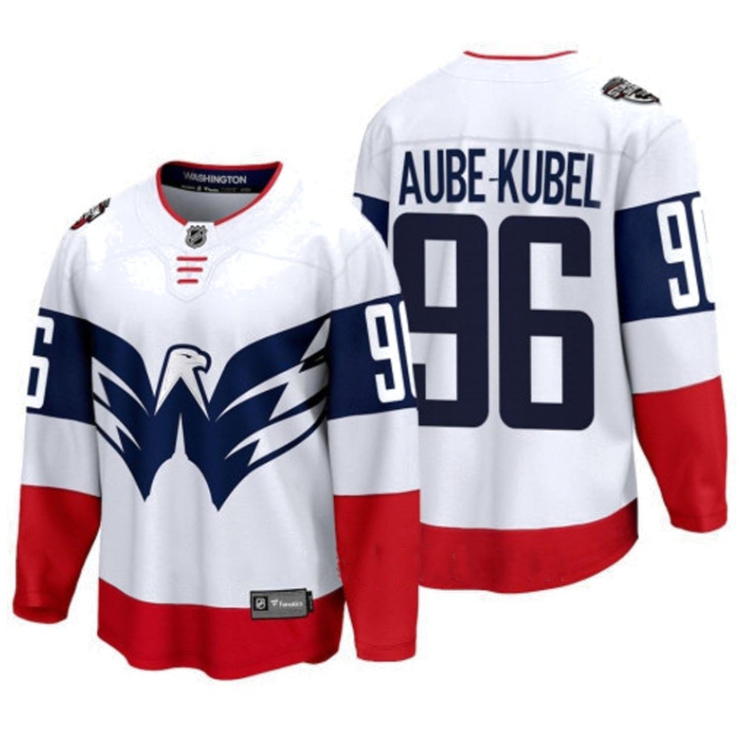 Hockey Nicolas Aube-Kubel Washington Capitals 96 Jersey
