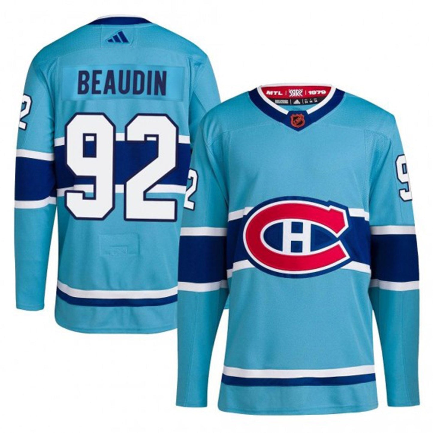 Hockey Nicolas Beaudin Montreal Canadiens 92 Jersey
