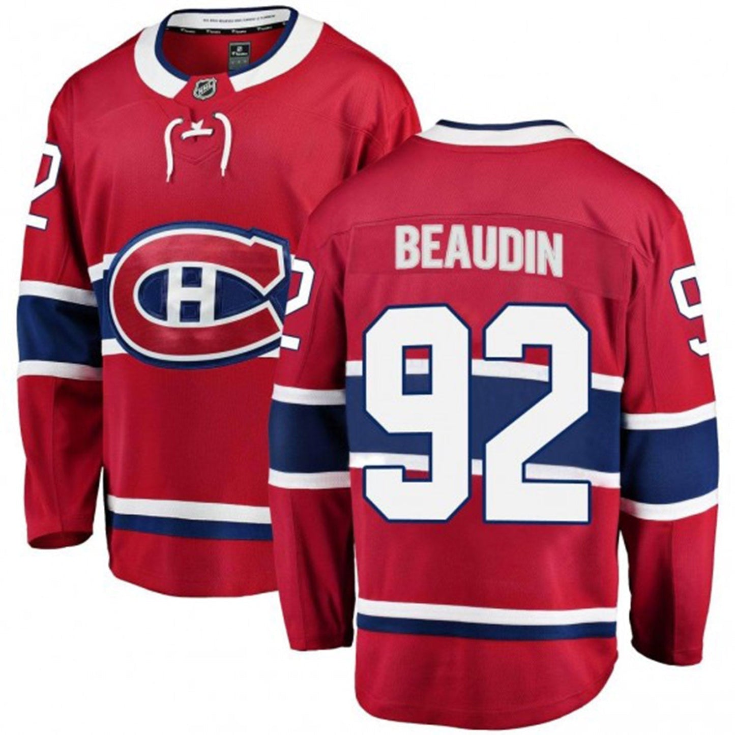 Hockey Nicolas Beaudin Montreal Canadiens 92 Jersey