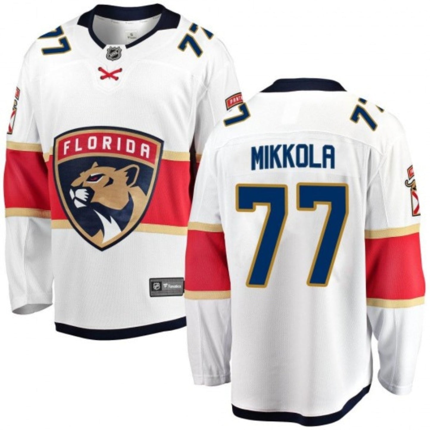 Hockey Niko Mikkola  Florida Panthers 77 Jersey