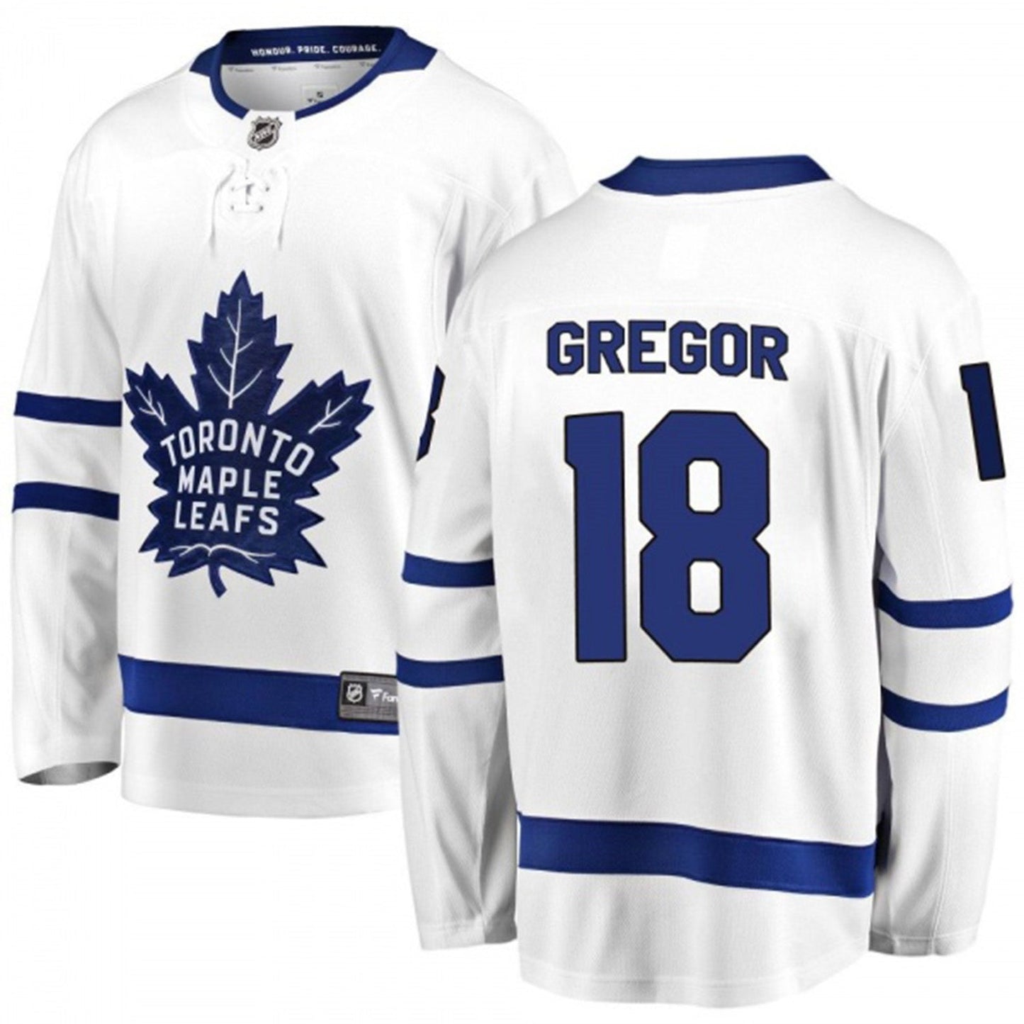 Hockey Noah Gregor Toronto Malple Leafs 18 Jersey