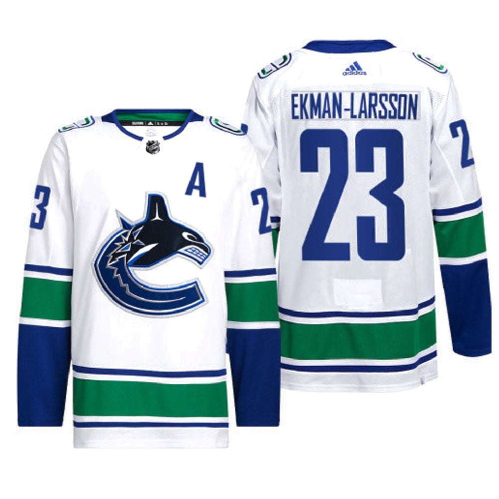 Hockey Oliver Ekman-Larsson Vancouver Canucks 23 Jersey