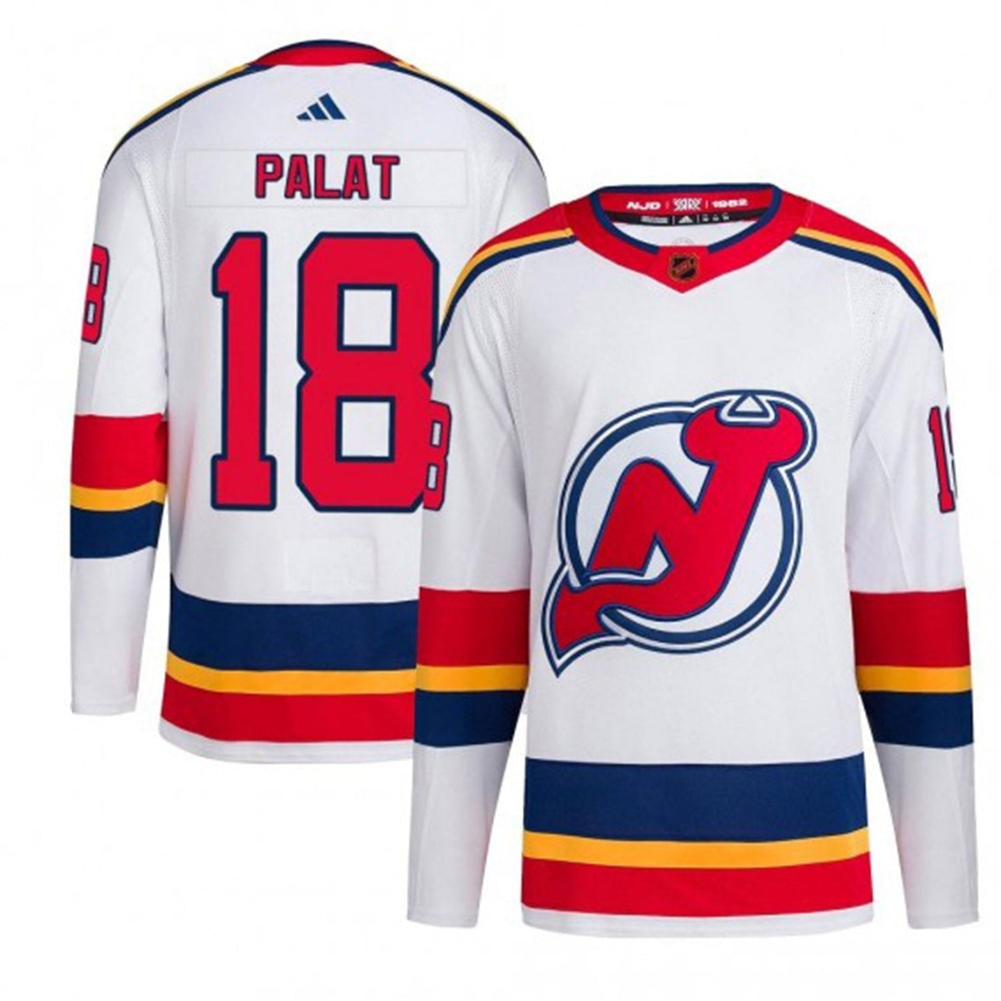 Hockey Ondrej Palat New Jersey Devils 18 Jersey