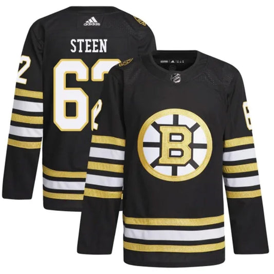 Hockey Oskar Steen Bostin Bruins 62 Jersey