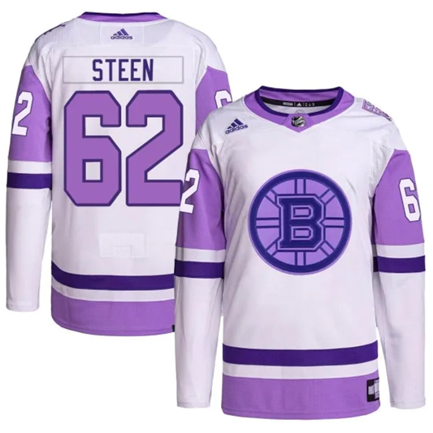 Hockey Oskar Steen Bostin Bruins 62 Jersey