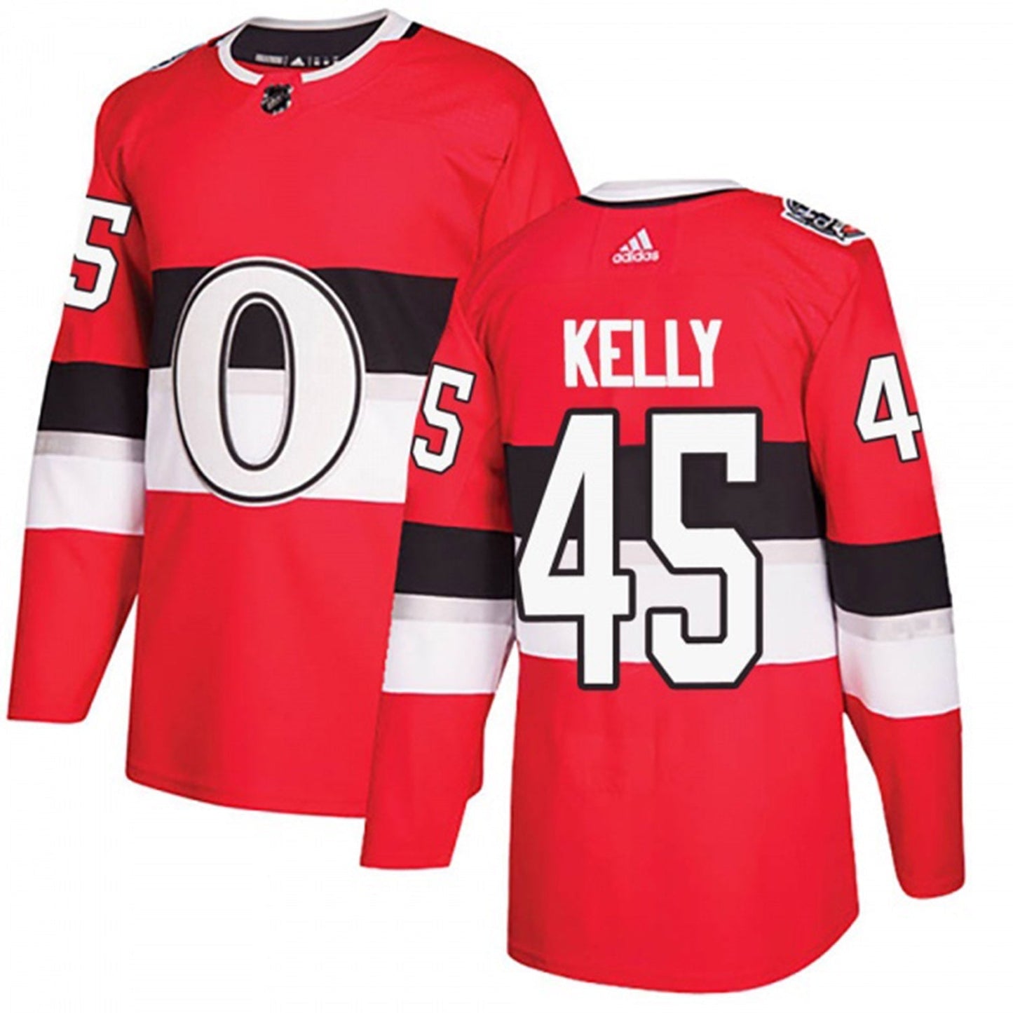 Hockey Parker Kelly Ottawa Senators 45 Jersey