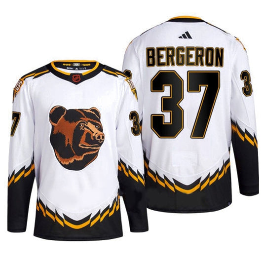Hockey Patrice Bergeron Boston Bruins 37 Jersey