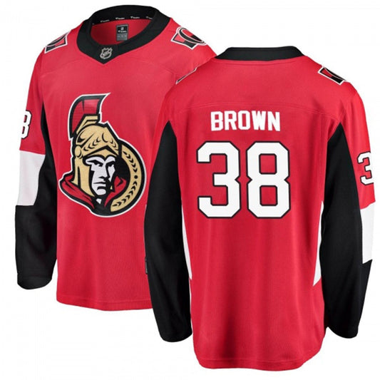 Hockey Patrick Brown Ottawa Senators 38 Jersey