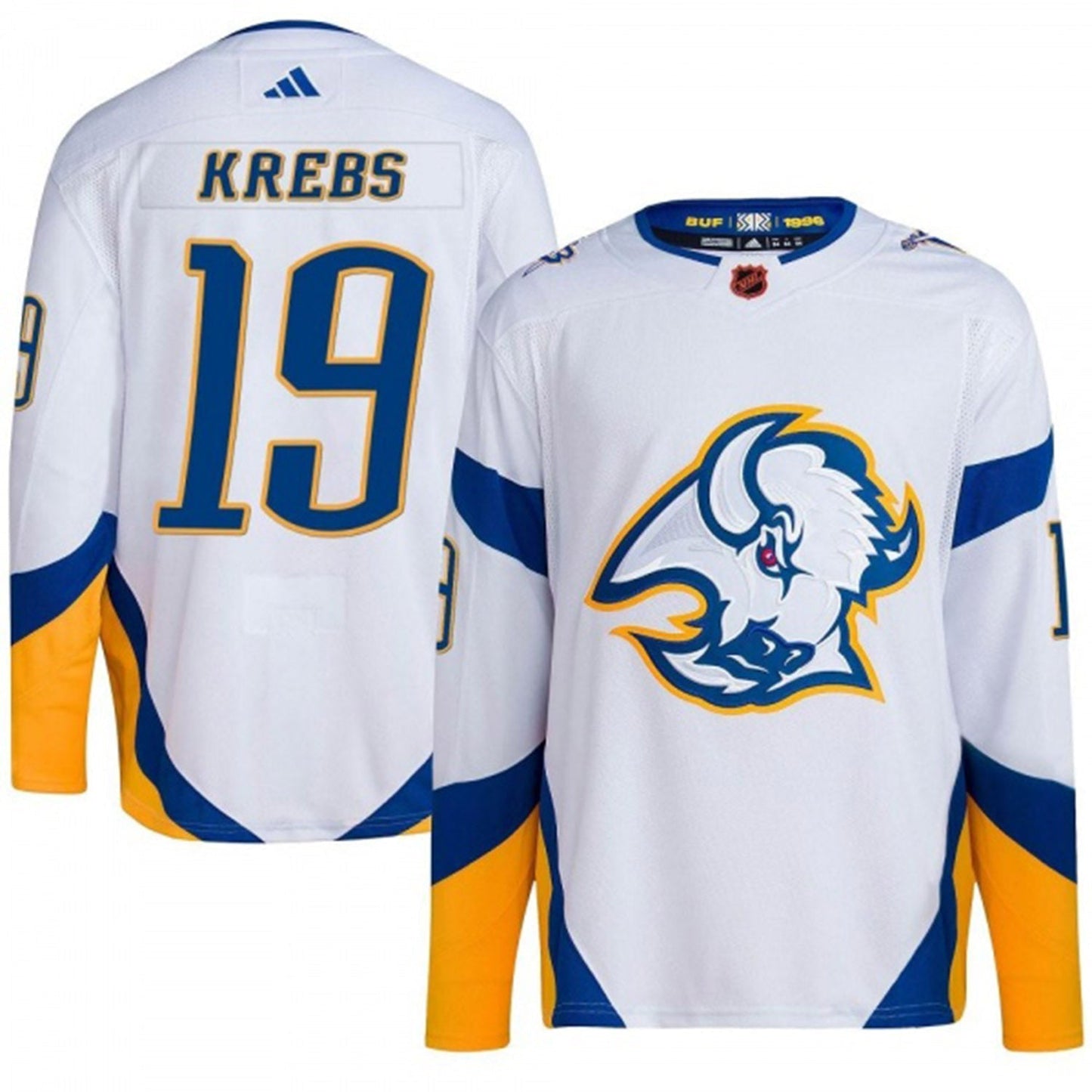 Hockey Peyton Krebs Buffalo Sabres 19 Jersey