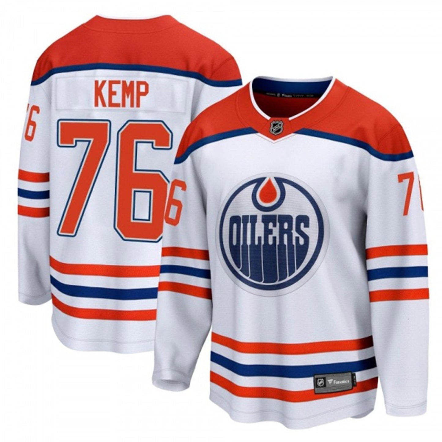 Hockey Philip Kemp Edmonton Oilers 76 Jersey