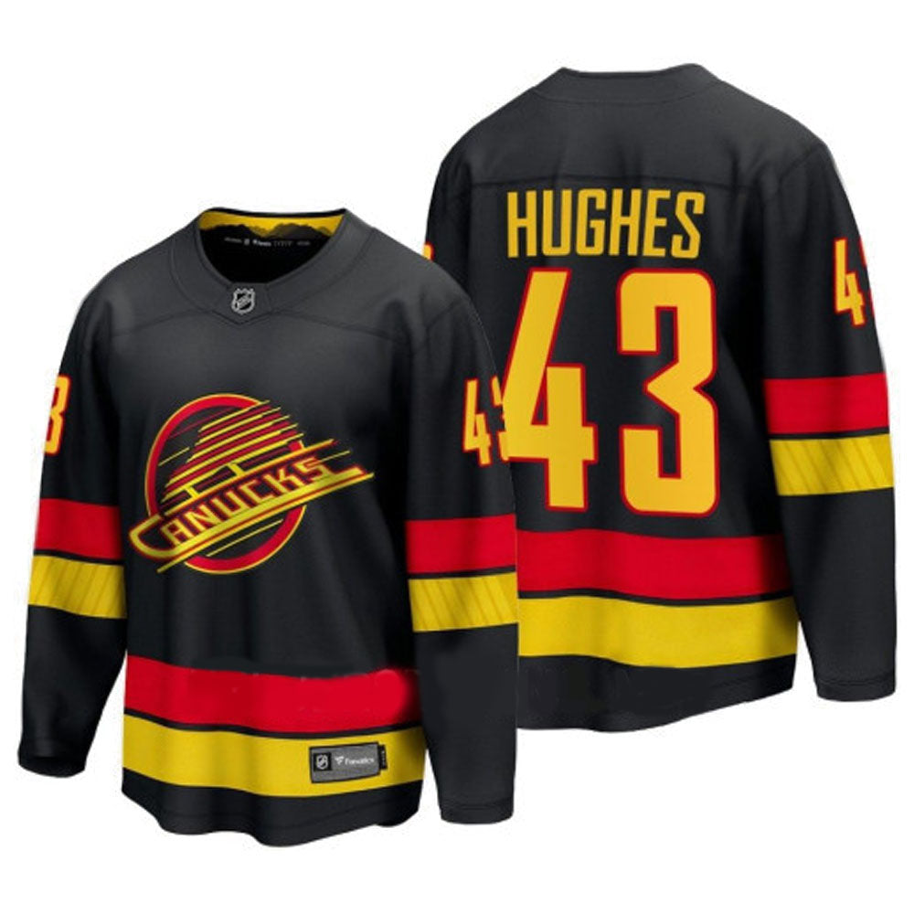 Hockey Quinn Hughes Vancouver Canucks 43 Jersey