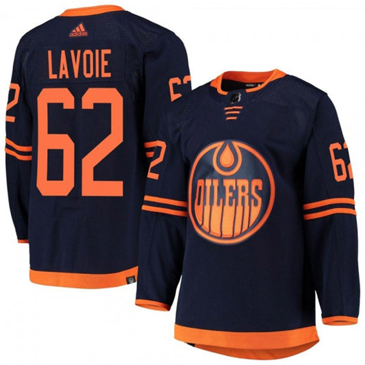 Hockey Raphael Lavoie Edmonton Oilers 62 Jersey