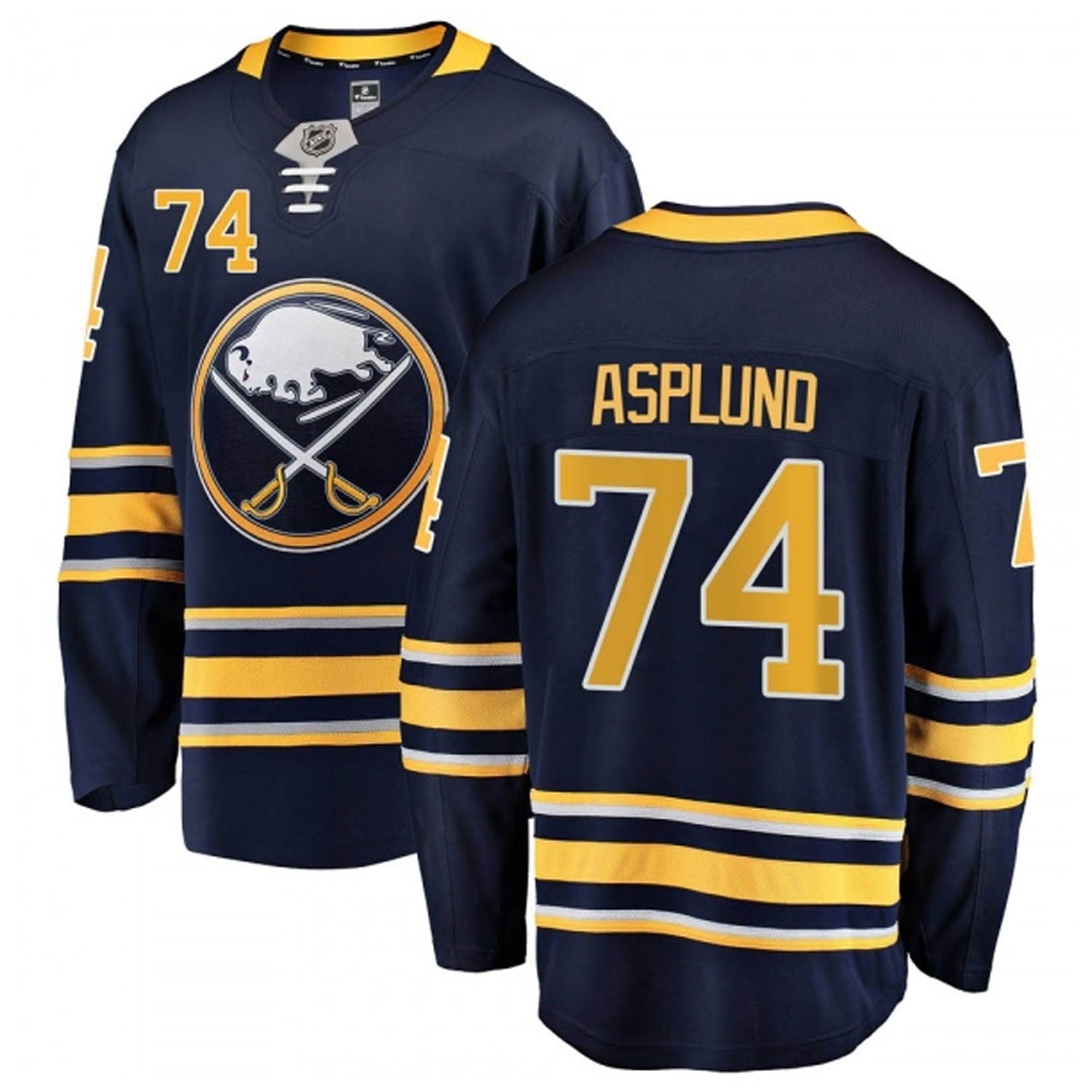 Hockey Rasmus Asplund Buffalo Sabres 74 Jersey