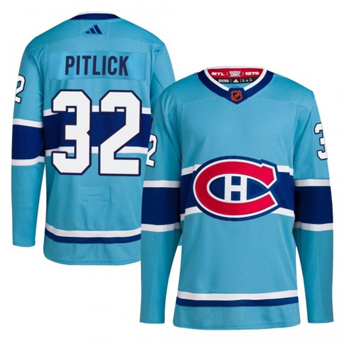 Hockey Rem Pitlick Montreal Canadiens 32 Jersey