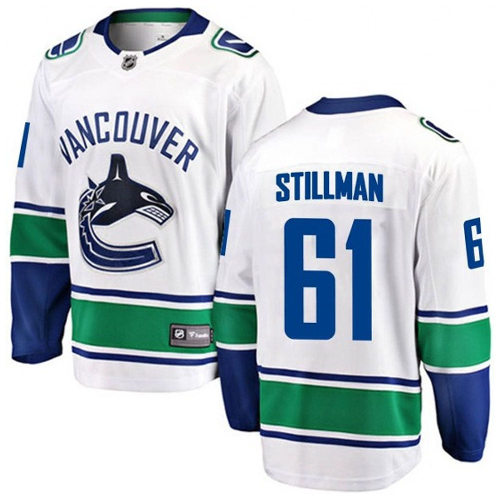 Hockey Riley Stillman Vancouver Canucks 61 Jersey