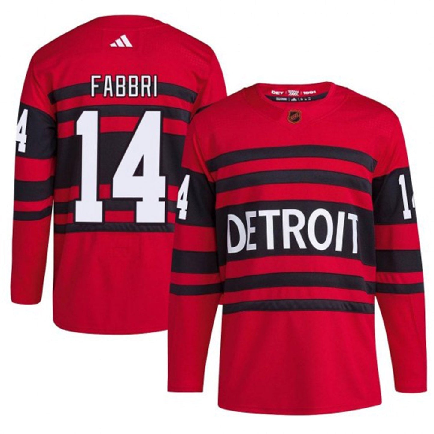 Hockey Robby Fabbri Detroit Red Wings 14 Jersey