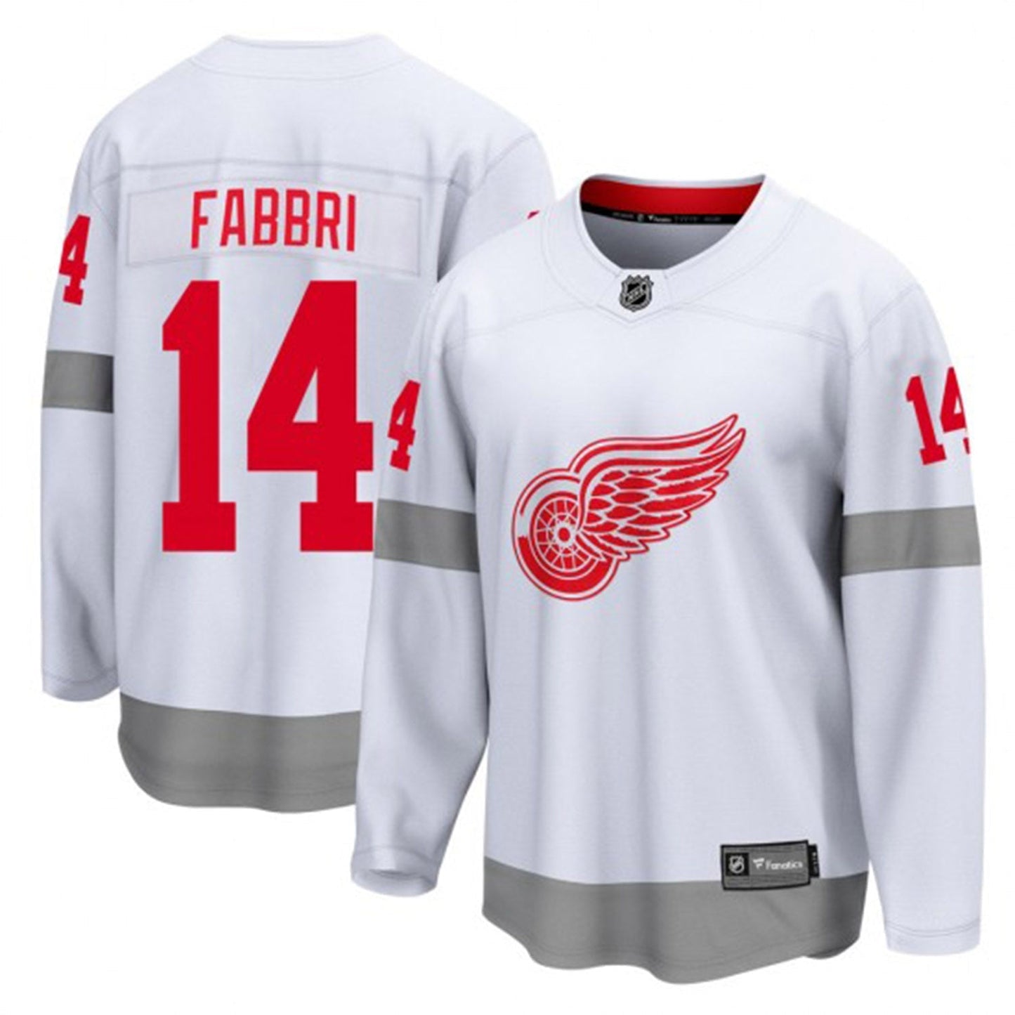 Hockey Robby Fabbri Detroit Red Wings 14 Jersey