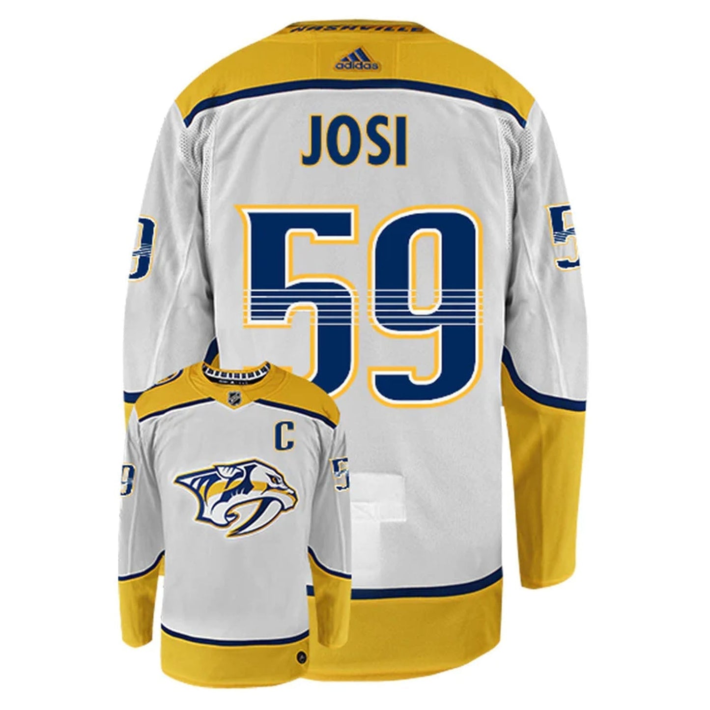 Hockey Roman Josi Nashville Predators 59 Jersey