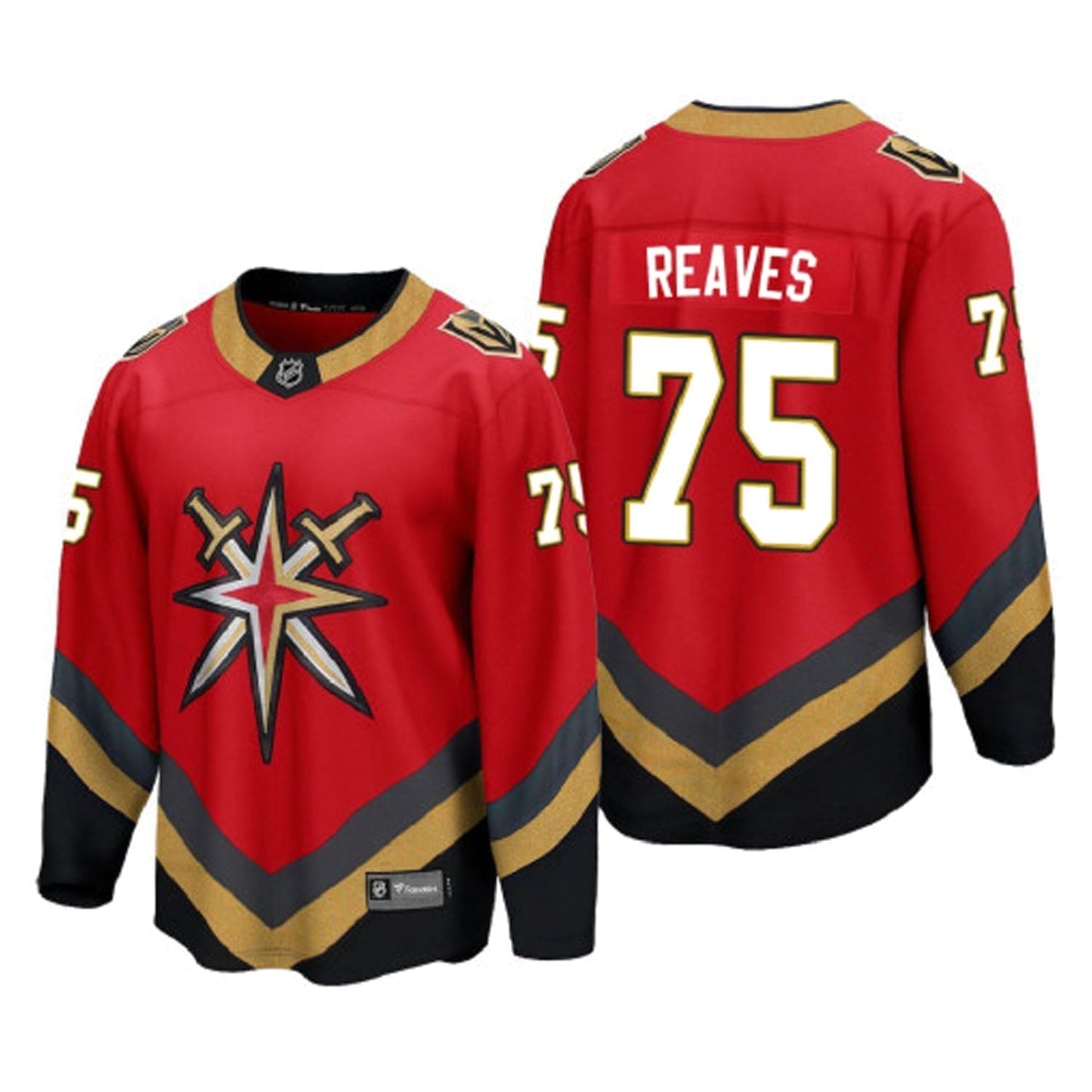 Hockey Ryan Reaves Vegas Golden Knights 75 Jersey