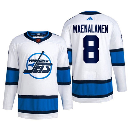 Hockey Saku Maenalanen Winnipeg Jets 8 Jersey