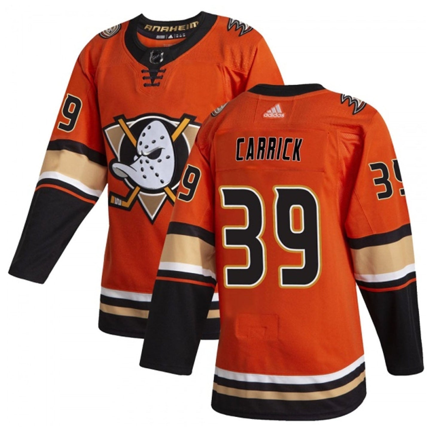 Hockey Sam Carrick Anaheim Ducks 39 Jersey