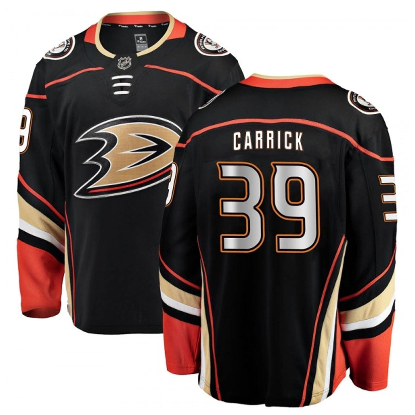 Hockey Sam Carrick Anaheim Ducks 39 Jersey