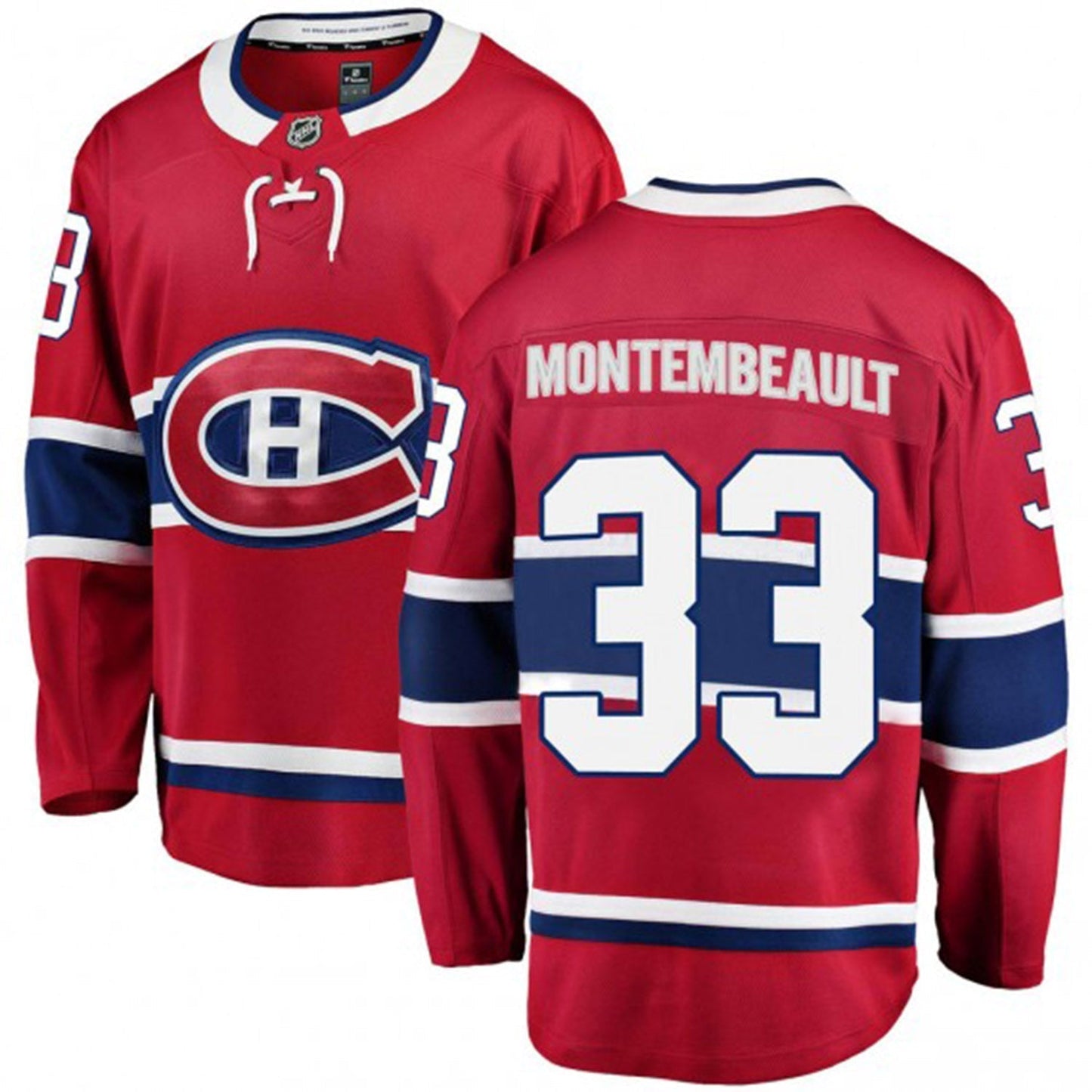 Hockey Sam Montembeault Montreal Canadiens 33 Jersey